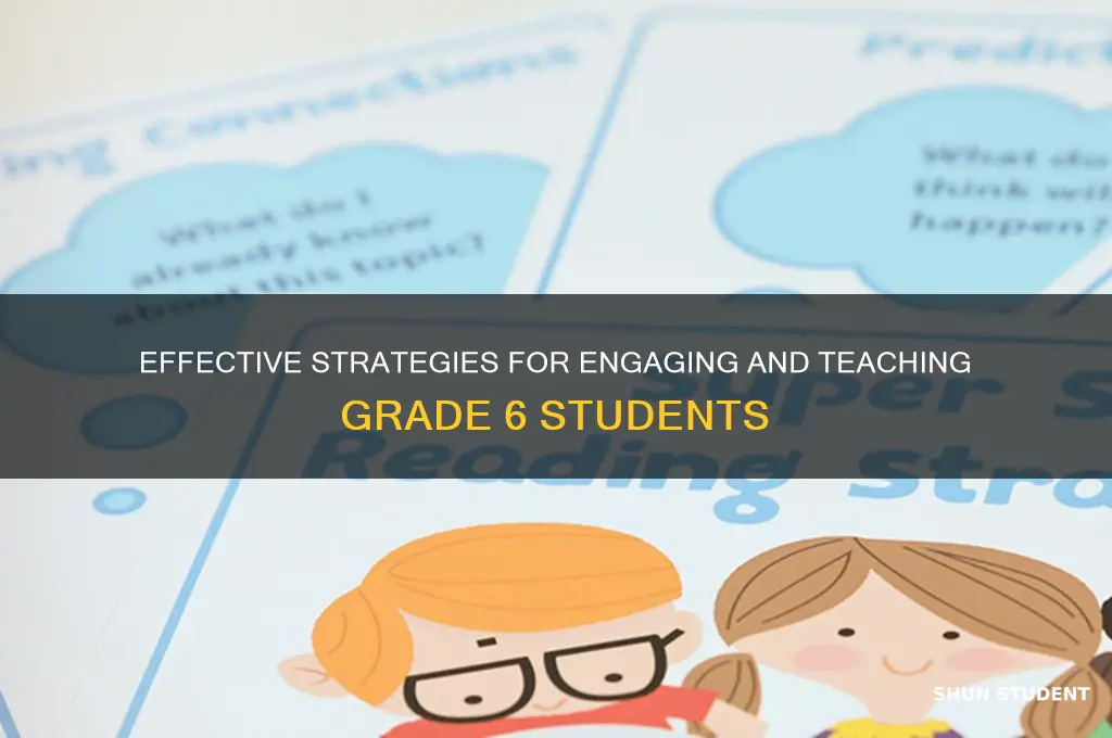 how to teach grade 6 students