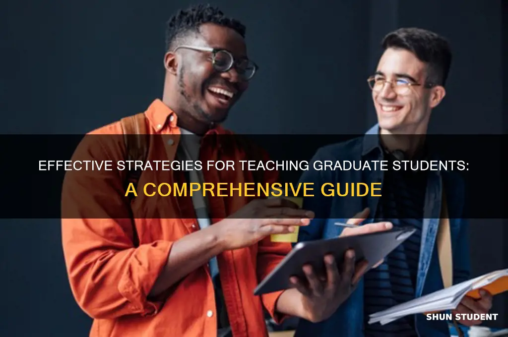 how to teach graduate students