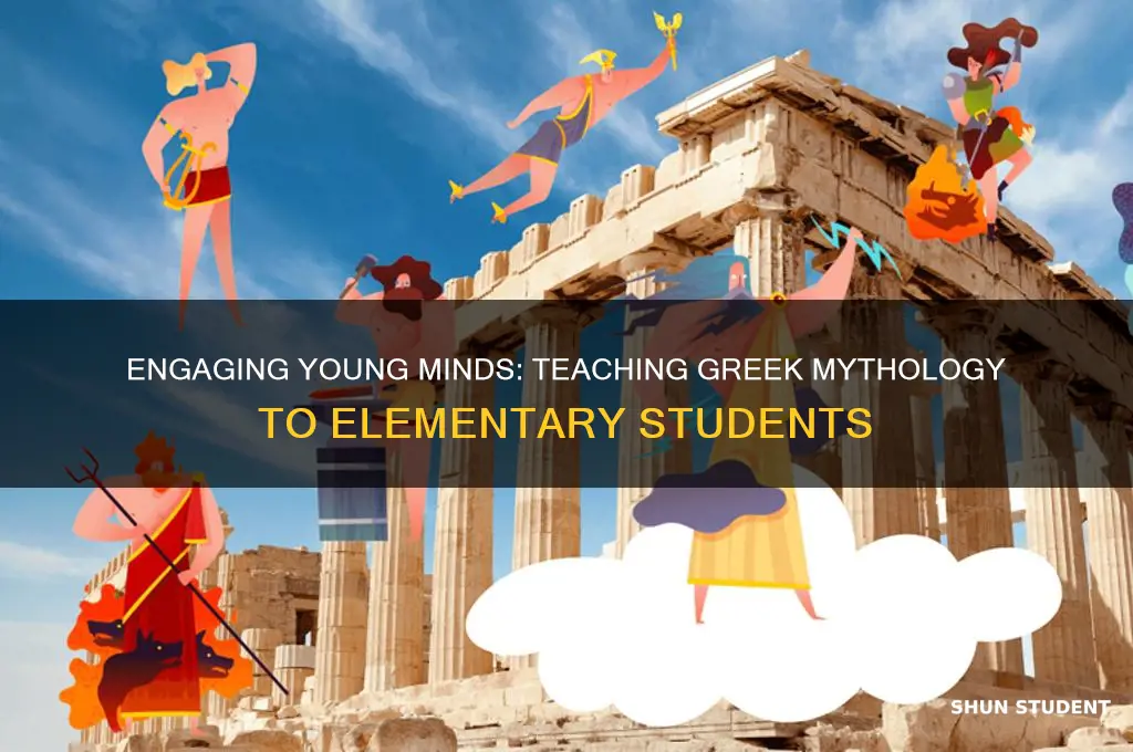 how to teach greek mythology to elementary students