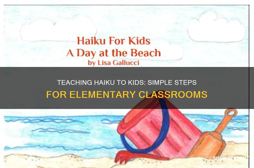 how to teach haiku to elementary students