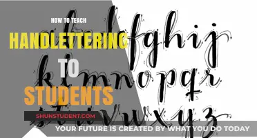 Mastering Handlettering: Creative Teaching Strategies for Engaging Students