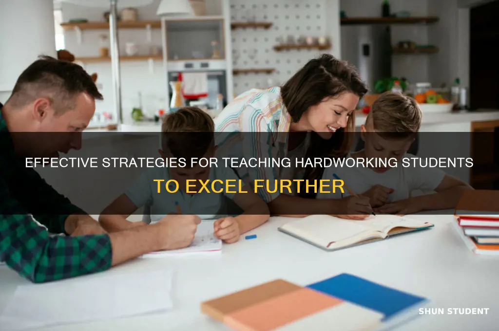 how to teach hard work student