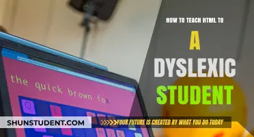 Empowering Dyslexic Learners: Effective Strategies for Teaching HTML