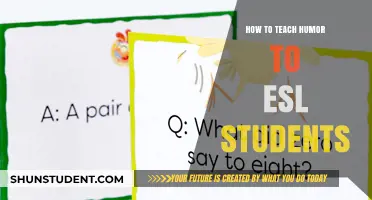 Teaching Humor to ESL Students: Creative Strategies for Engaging Lessons