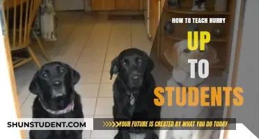 Effective Strategies to Teach Students the Value of Hurrying Up