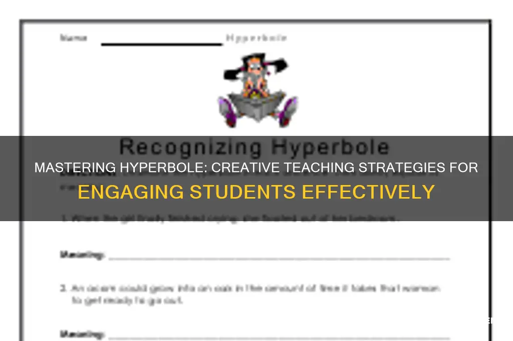 how to teach hyperbole to students