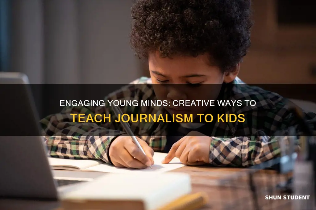 how to teach journalism to elementary students