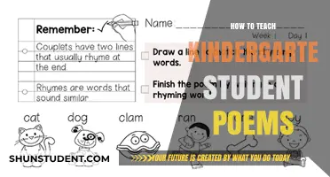 Creative Strategies for Teaching Kindergarten Students to Love Poems
