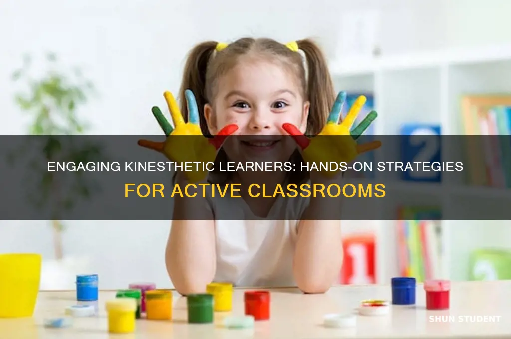 how to teach kinesthetic students