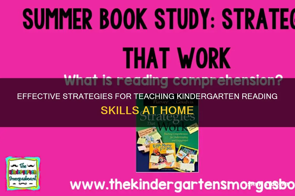 how to teach kkindergartin student reading at home
