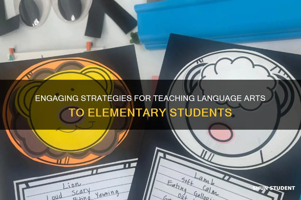 how to teach language arts to elementary students