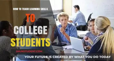 Empowering College Students: Effective Strategies to Teach Essential Learning Skills