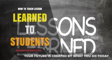 Effective Strategies for Teaching Valuable Lessons Learned to Students