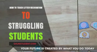 Effective Strategies for Teaching Letter Recognition to Struggling Learners