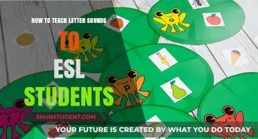 Effective Strategies for Teaching Letter Sounds to ESL Learners