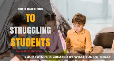 Effective Strategies for Teaching Letters to Struggling Students
