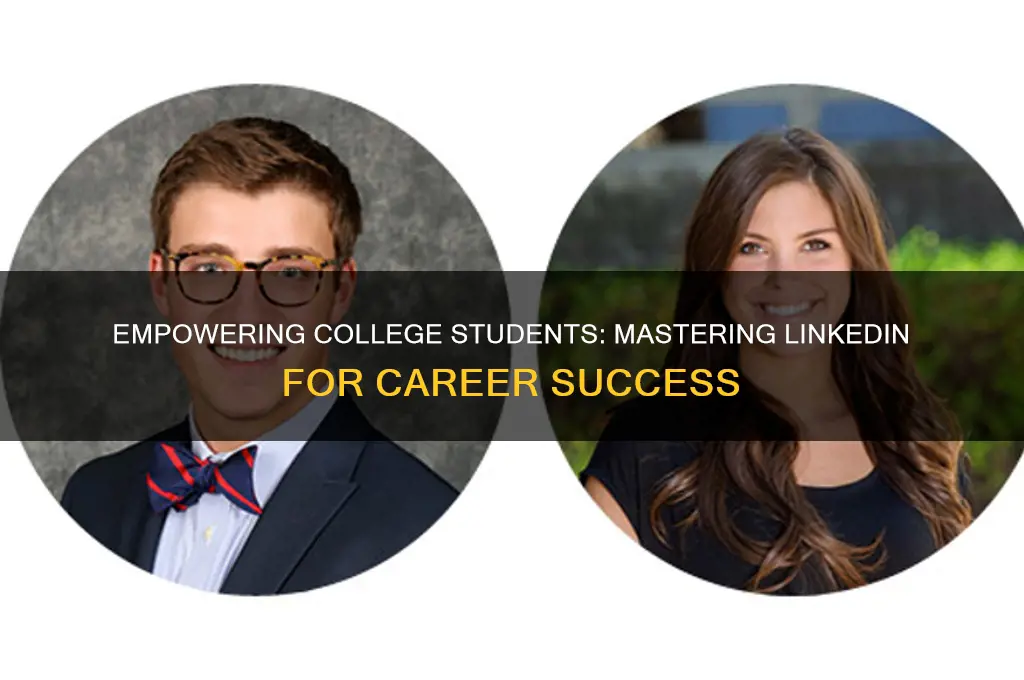 how to teach linkedin to college students