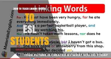 Mastering Linking Words: Effective Strategies for Teaching ESL Students