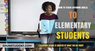 Effective Strategies for Teaching Listening Skills to Elementary Students