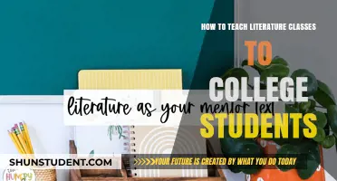 Engaging College Minds: Innovative Strategies for Teaching Literature Classes