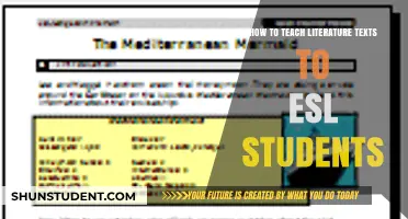 Unlocking Literature: Effective Strategies for Teaching ESL Students