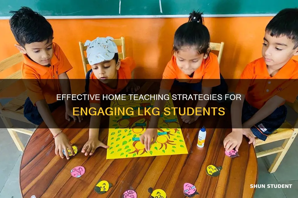 how to teach lkg students at home