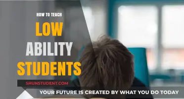 Empowering Struggling Learners: Strategies for Teaching Low-Ability Students