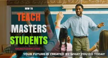 Effective Strategies for Teaching Masters Students: Engaging Advanced Learners
