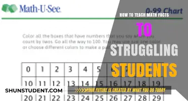 Effective Strategies for Teaching Math Facts to Struggling Learners