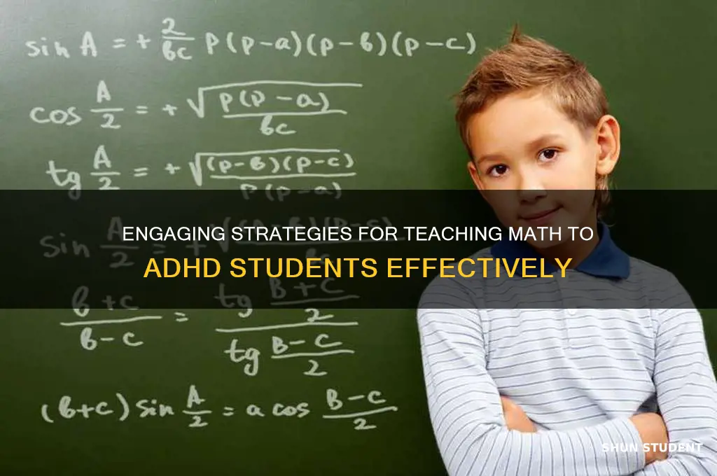 how to teach math to adhd students
