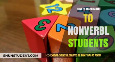Unlocking Math for Nonverbal Learners: Creative Teaching Strategies