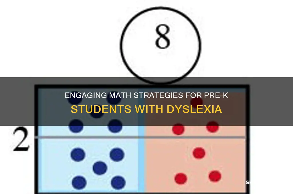 how to teach math to pre-k dyslexia students
