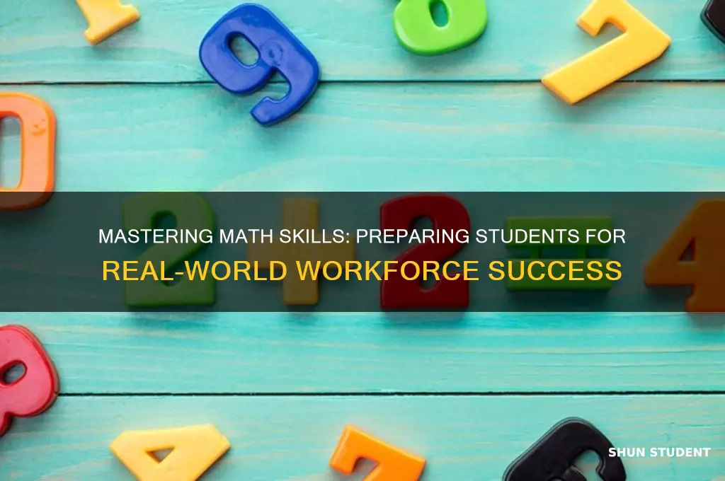 how to teach math to prepare students for workforce