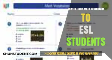 Effective Strategies for Teaching Math Vocabulary to ESL Learners