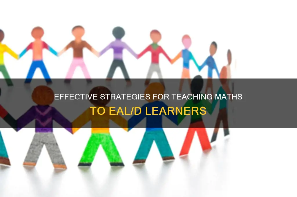 how to teach maths to eald students