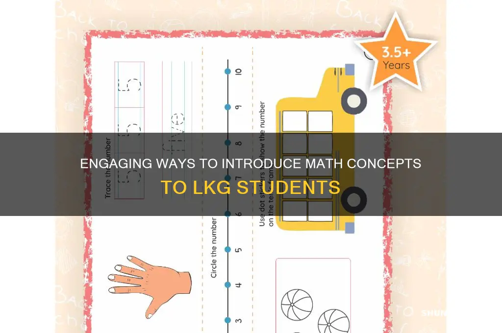 how to teach maths to lkg students