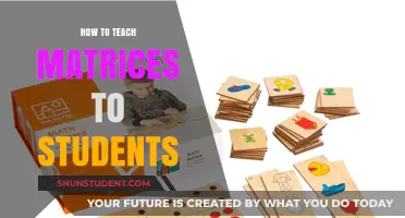Mastering Matrices: Effective Teaching Strategies for Engaging Young Learners