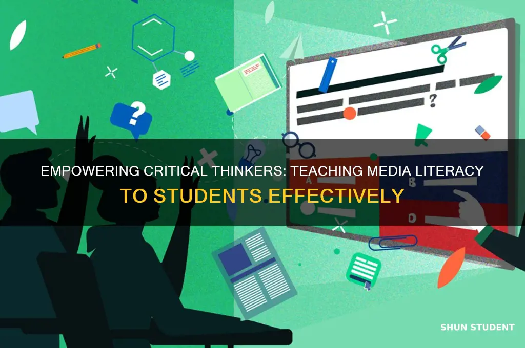 how to teach media literacy to students