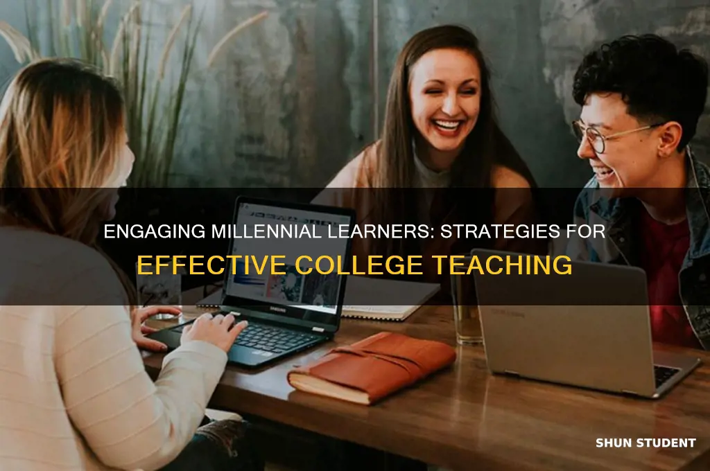 how to teach millennial college students