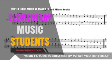 Teaching Minor vs Major: Fun Strategies for Elementary Music Students