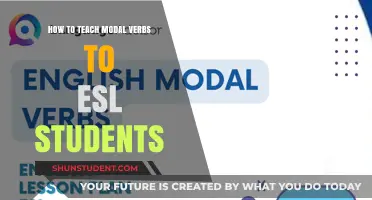 Mastering Modal Verbs: Effective Strategies for Teaching ESL Students