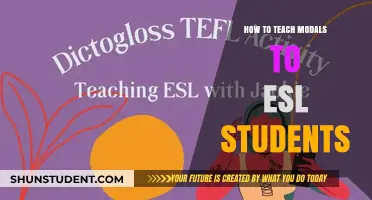 Mastering Modals: Effective Strategies for Teaching ESL Students