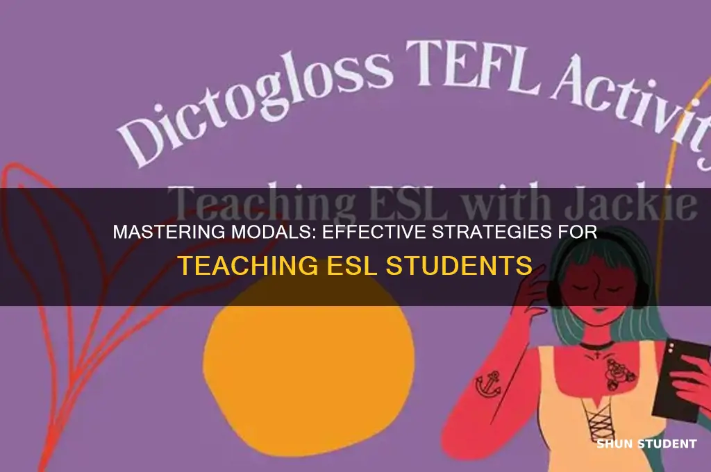 how to teach modals to esl students