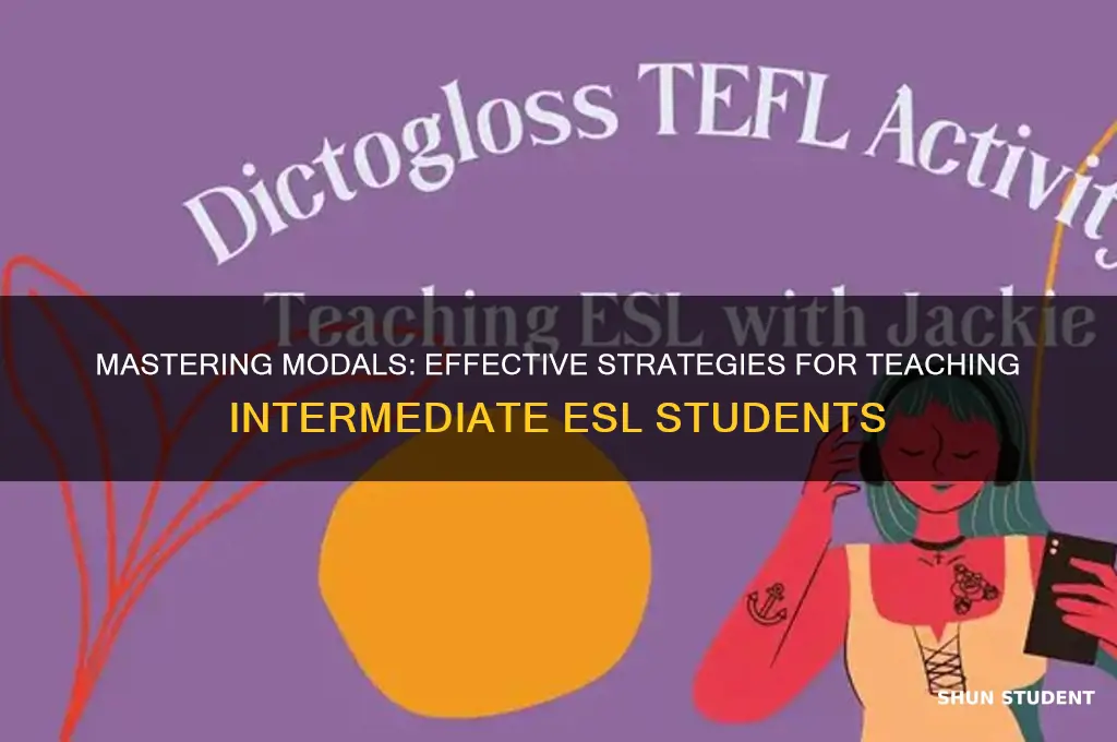 how to teach modals to intermediate students
