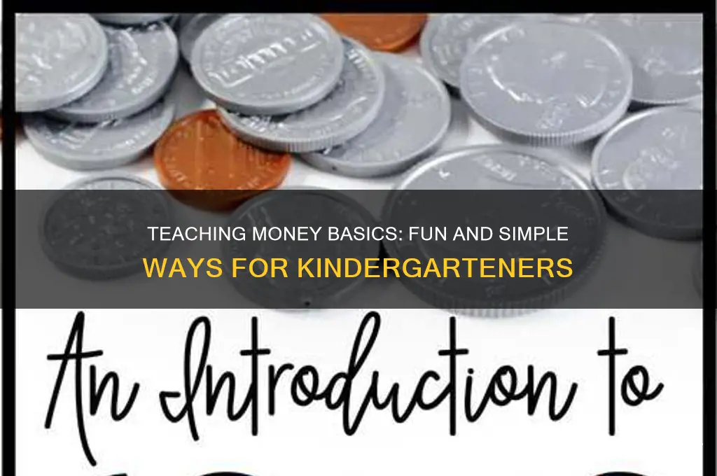 how to teach money to kindergarten students