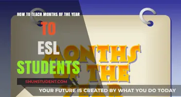 Mastering Months: Creative ESL Teaching Strategies for the Year