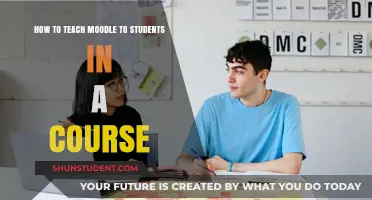 Mastering Moodle: Effective Strategies for Teaching Students in Your Course