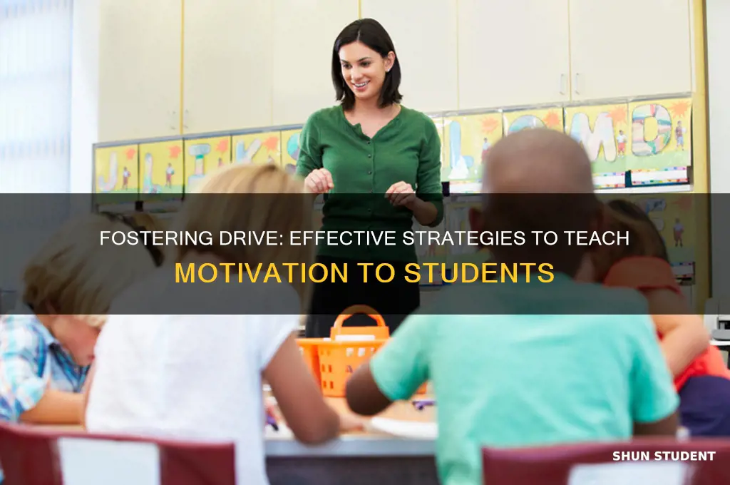 how to teach motivation to students