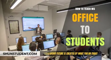 Effective Strategies for Teaching MS Office to Students