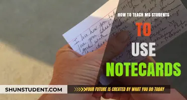 Mastering Notecards: Effective Strategies for Middle School Students